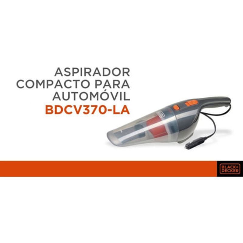 Black & Decker Aspiradora 12V + Accesorios - Cuidado del interior -  Productos - DetailMania