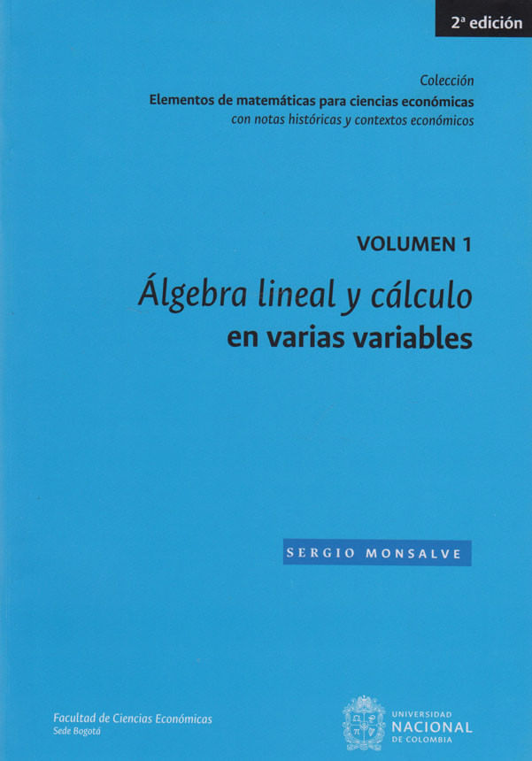 Álgebra Lineal Y Cálculo En Varias Variables - Market RCN