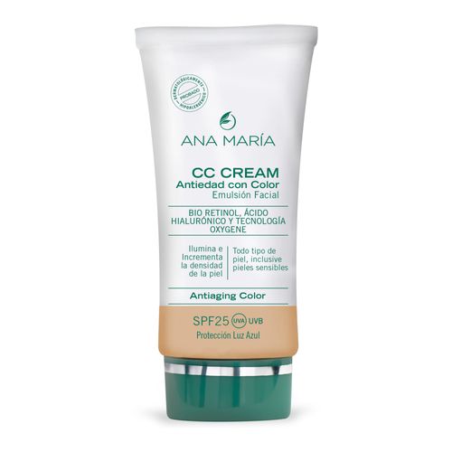 Cc Cream Antiedad Con Color Oscuro ANA MARIA  40g