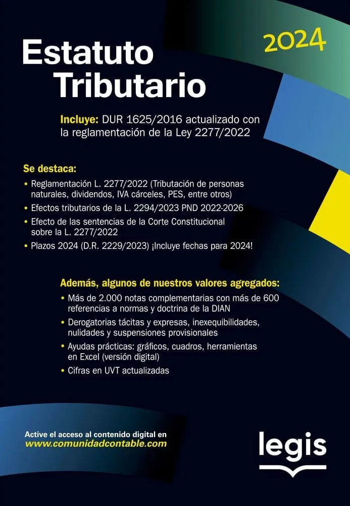 Estatuto tributario 2024 Market RCN