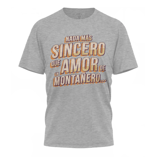 Camiseta Urbana Amor de Montañero RIGO