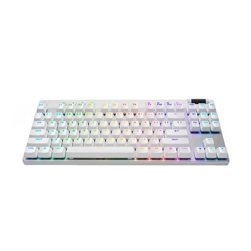 Teclado Gaming Logitech G Pro X TKL/Blanco/Mecánico/Lightspeed US-AMR-403/920-012143