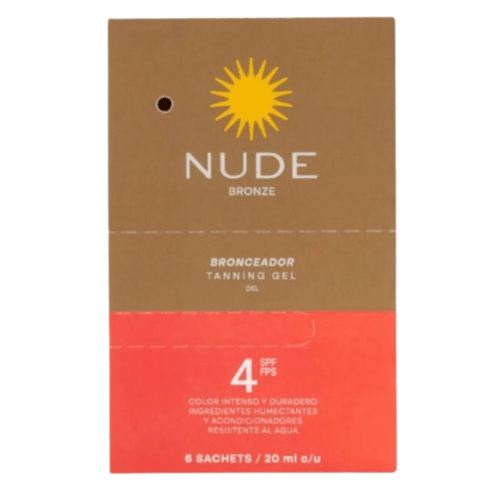 Nude Bronceador 4SPF x 6 Sachets