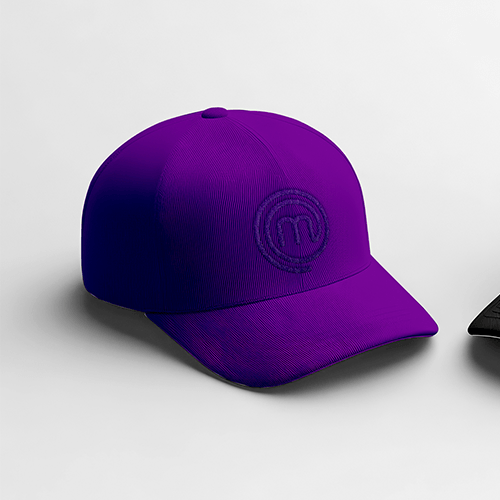 Gorra Morada con bordado morado Master Chef Celebrity