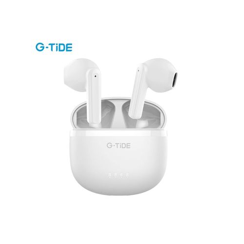 Audífonos Inalámbricos G-Tide L1 blancos