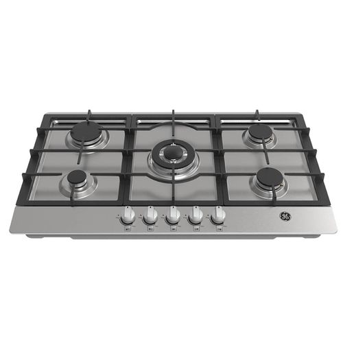 Cubierta de Empotre a Gas 86 cm Inoxidable GE Appliances - CGG8610I2