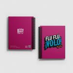 agenda-blanca-cuaderno-morado-rosado-negro-betty-la-fea-combos-