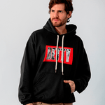 hoodie-de-betty-la-fea-color-negro-unisex-estampado-rojo