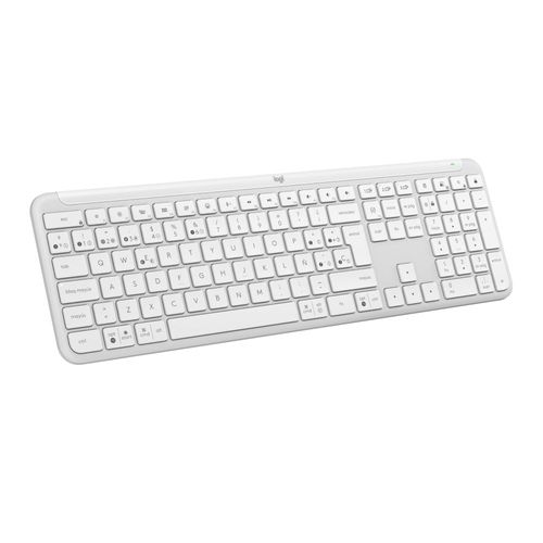 Teclado Logitech K950 Signature Slim Bluetooth-Inalambrico Blanco