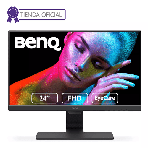 Monitor BENQ GW2480L, 23.8 pulgadas, 250 cd / m², 1920 x 1080 Pixeles, 5 ms, Negro