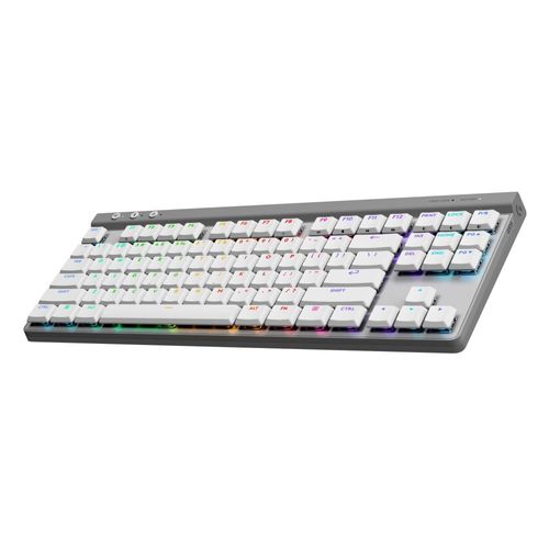 Teclado Gaming Logitech G515 TKL Blanco/Mecánico/Lightspeed/Bluetooth