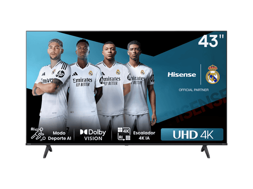 Televisor Hisense 43" Pulgadas LED 4K UHD 43A6N Smart TV