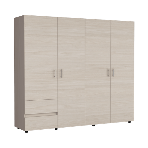 Closet Dassel 200X230X53 Homecollection Niebla Blanco