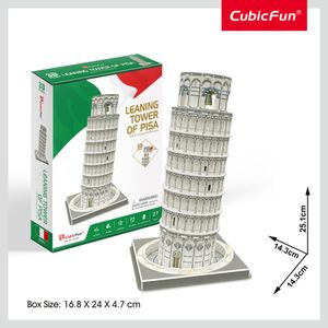 Torre de Pisa Rompecabezas 3D 27 pzs